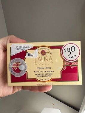 Laura Geller Dream Team Naturally Yours 6-Pan Eyeshadow Palette BNIB